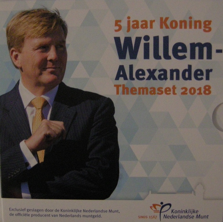 (afbeelding voor) Themaset 2018 Willem Alexander vijf jaar Koning